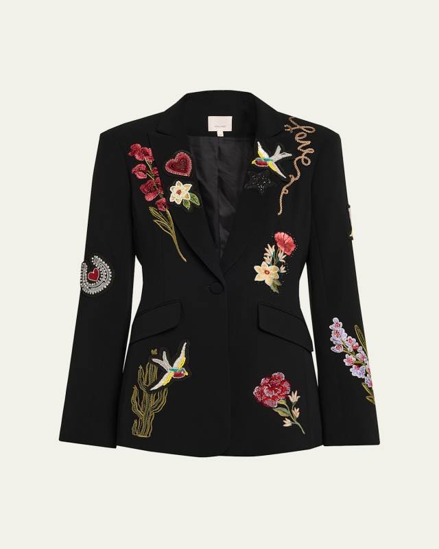 Cheyenne Embroidered Western Amour Blazer